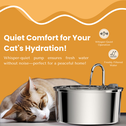 IzzyPet™ Cat Water Fountain | Keeps Your Cat Hydrated, Healthy, and Thriving