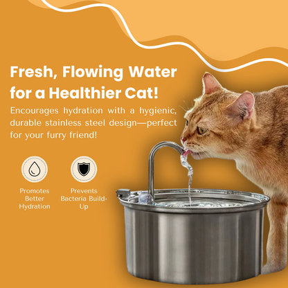 IzzyPet™ Cat Water Fountain | Keeps Your Cat Hydrated, Healthy, and Thriving